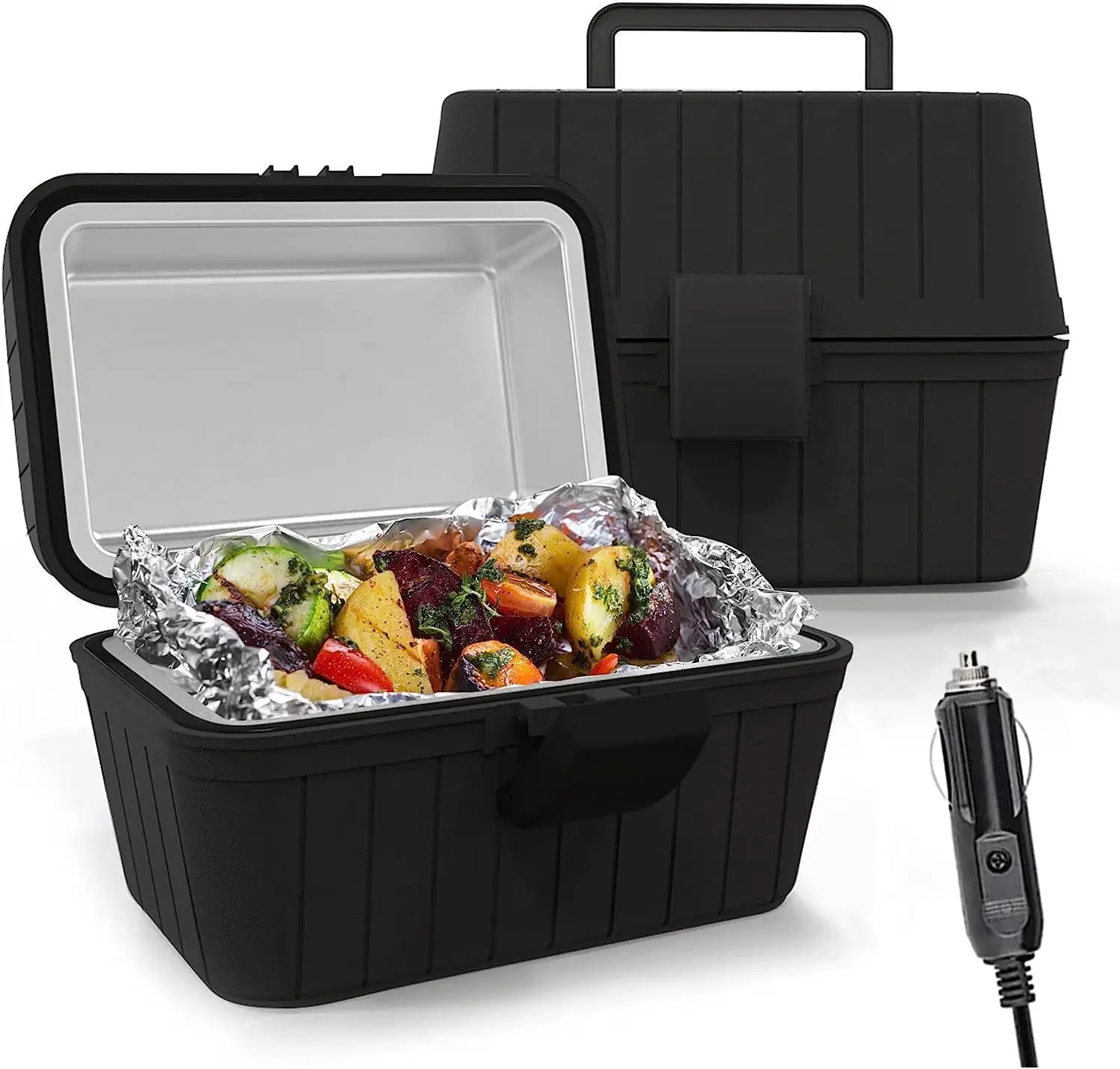 Electric Insulated Lunch Box - Premium Food Warmer for Picnics, Travel, and Lunch Breaks