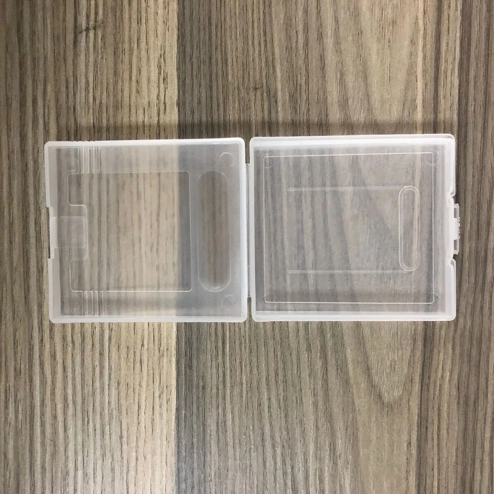 Custodia per cartucce di gioco in plastica trasparente di alta qualità da 5000 pezzi per Game Boy Color per copertura antipolvere per carte da gioco GBC