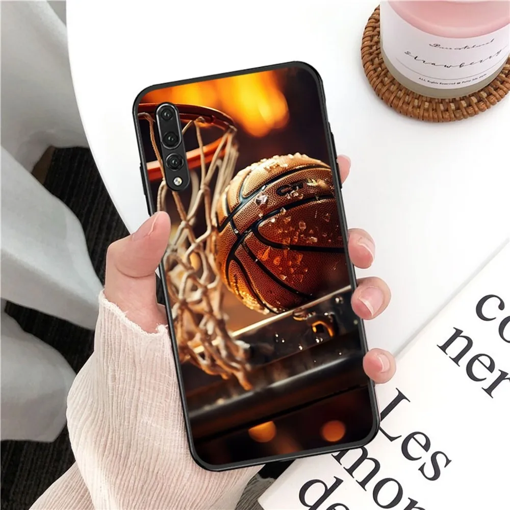 Sport Basketball Basket Backboard Phone Case For Huawei P 8 9 10 20 30 40 50 Pro Lite Psmart Honor 10 Lite 70 Mate 20lite