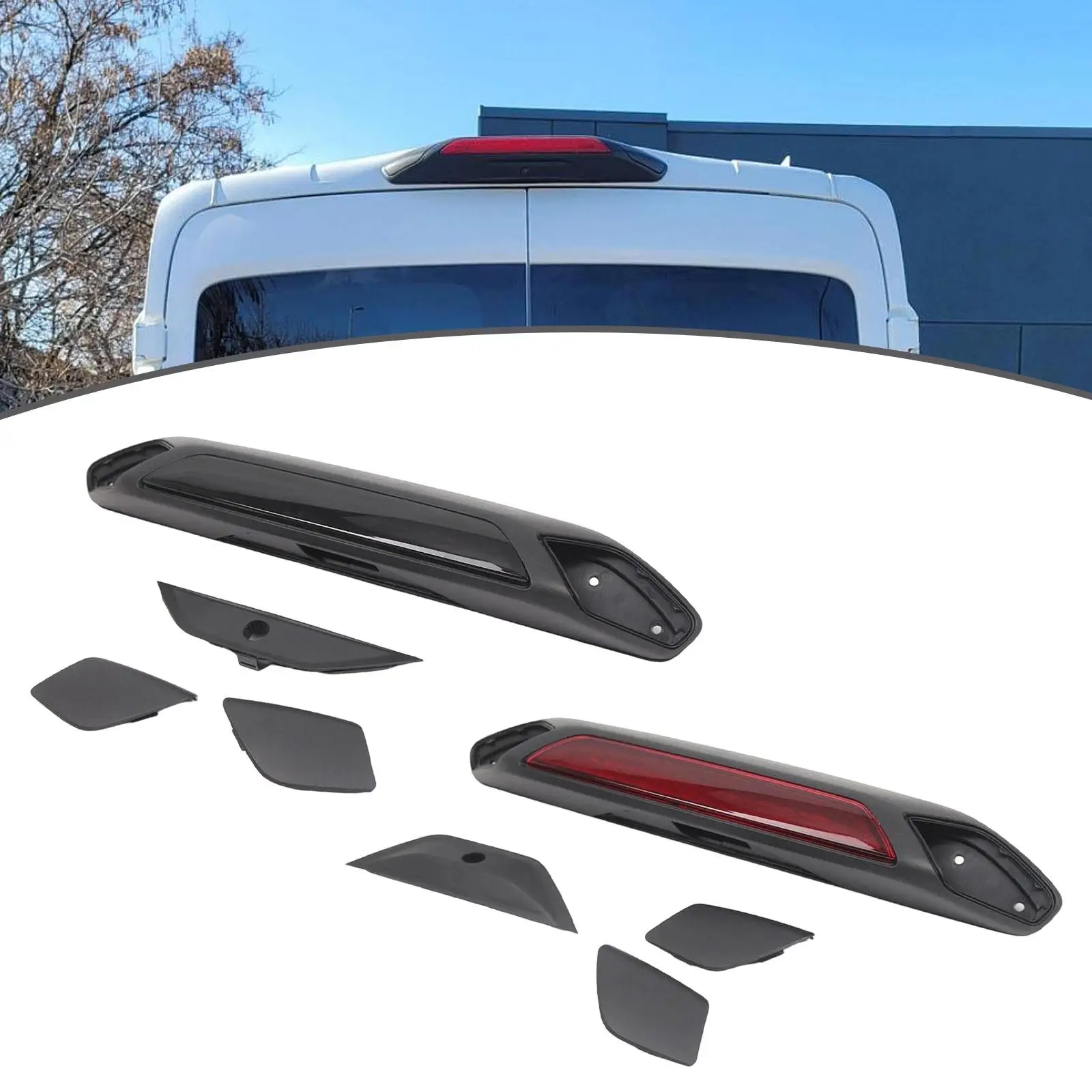 

Пластиковый автоматический светодиодный третий стоп-сигнал с высоким креплением, замена стоп-сигнала для Ford Transit