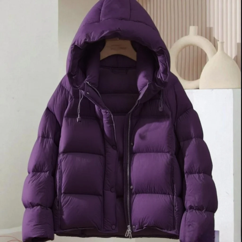 جديد أسفل سترة قطن المرأة سترات الخريف الشتاء مقنعين الدافئة القطن معطف مبطّن سميكة قصيرة ملابس خارجية السيدات الكورية