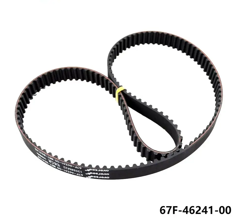 Correia de distribuição 67F-46241 para motor de popa Yamaha 4T F75 F80 F90 F100 F115 Parsun F90 67F-46241-00