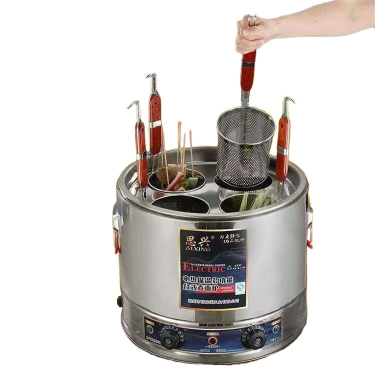

304 stainless steel noodle cooking stove commercial high-power electric porridge, dumplings, braised meat Malatang