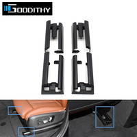 Upgraded LHD RHD Interior Car Front Left Right Seat Sliding Track Rail Trim Cover For BMW X5 X6 X7 G05 G06 G07 2019 2020 2021