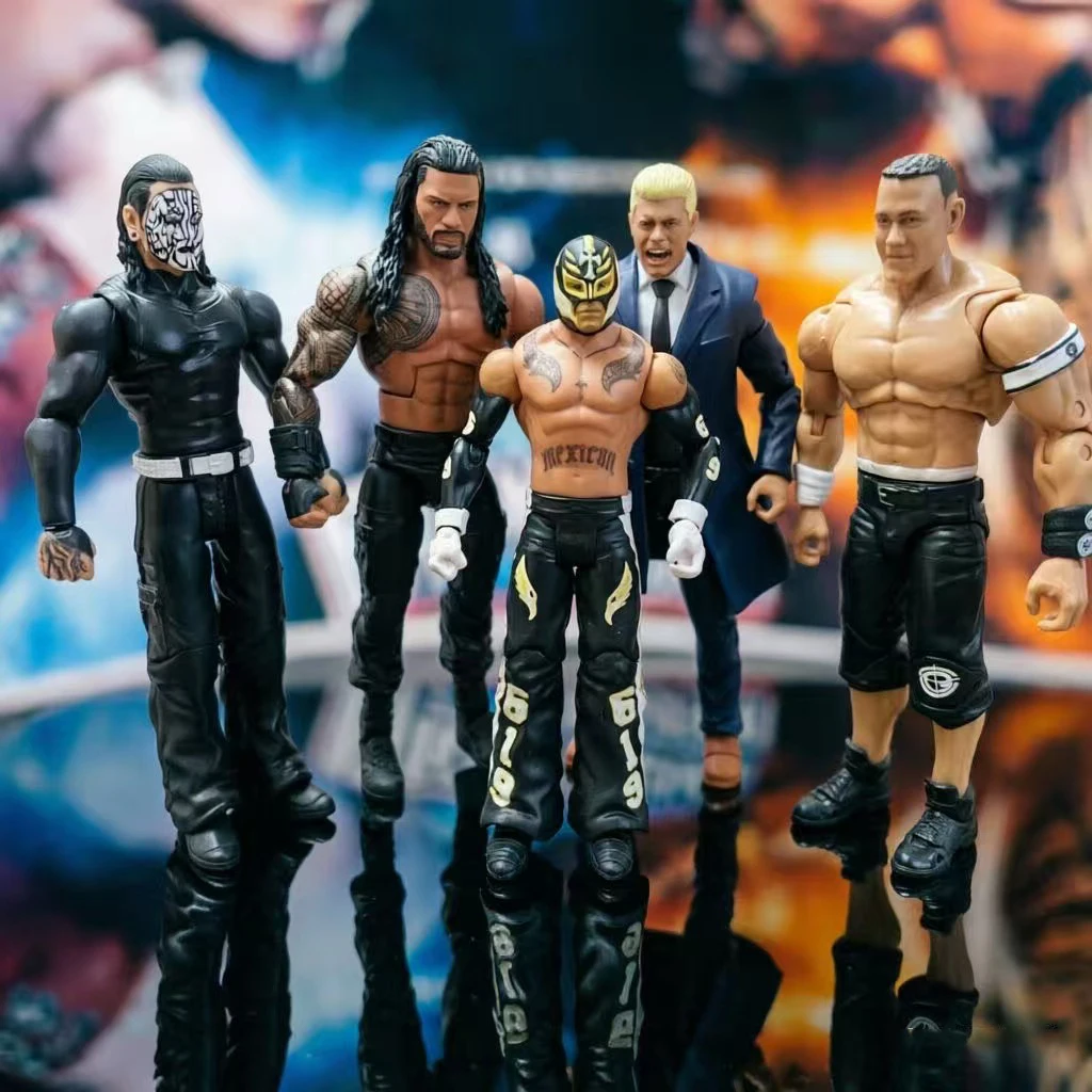 Figura de CODY RHODES, Figura de Acción de Roman Reigns y Johncena, Figura de Lucha Libre para Colección, Regalo para Festivales