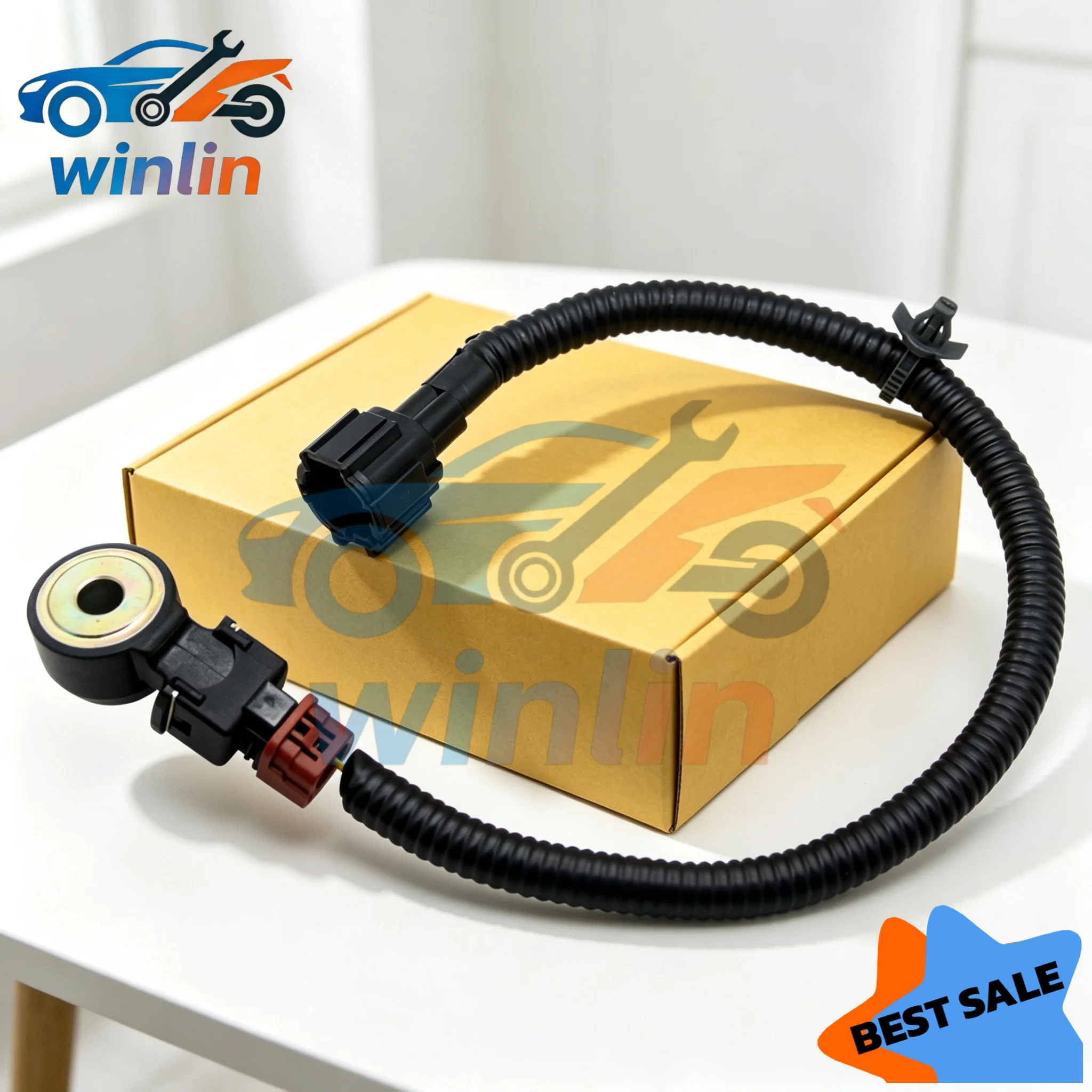 OEM Knock Sensor Wiring Harness Compatible with Nissan Primera Infiniti I30 G20 J30 Q45 QX4 2.0 2.4 3.0 22060-30P00