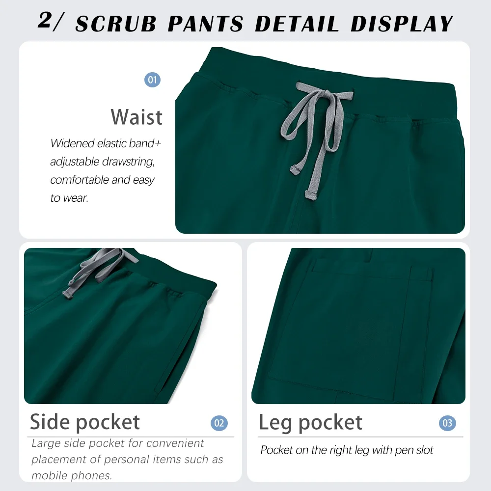 Krankenhaus Medizinische Peelings Uniform Frauen Klinische Chirurgie Arbeitskleidung Männer Peelings Set Schönheit Arbeit Kleidung Krankenschwester Zubehör Dental Anzug