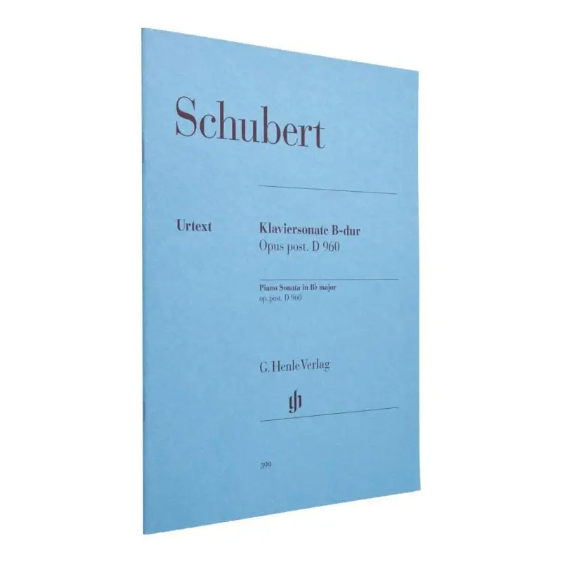 

HN399 Schubert Piano Sonata B Flat Major D 960 Mies Paul G Henle Verlag 9790201803999 Book