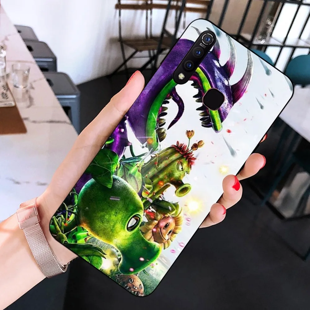 Game P-Plants Vs Z-Zombies Phone Case For Huawei Y9 6 7 5 Prime Enjoy 7s 7 8 plus 7a 9e 9plus 8E Lite Psmart Shell