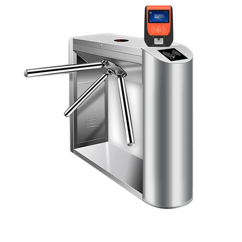 Cardlan Smart Access Control Reader Gate Terminal Amusement Park Ticket Validator Fare Collection Machine Support NFC QR Reader