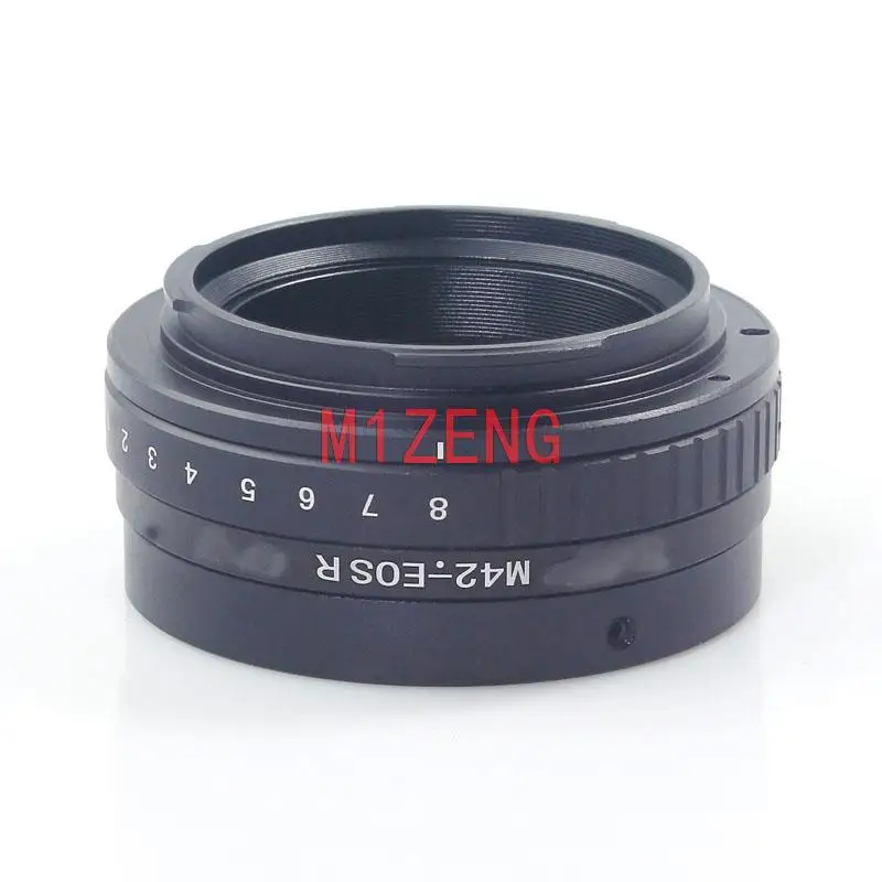 m42-eosr Tilt adapter ring for m42 42mm mount lens to canon RF mount eosr R3 R5 R5C R6II R6 R7 RP R10 R50 full frame camera