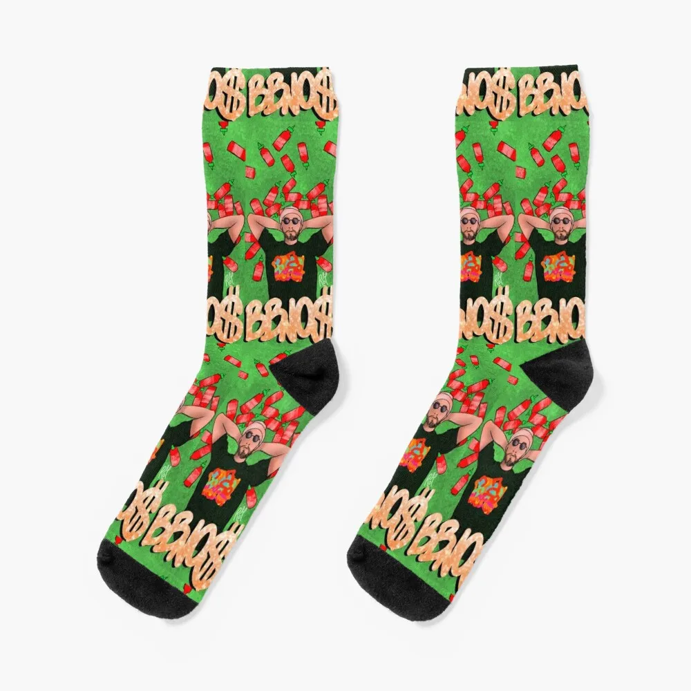 

BBNOSirracha Socks Climbing valentine gift ideas summer winter gifts Men's Socks Women's