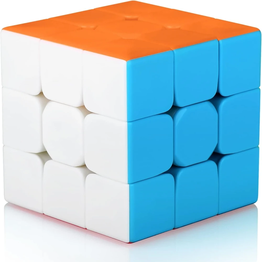 Qiyi Qimeng Plus 3X3 90Mm Stickerless Magische Kubus Groot 3X3X3 Speed Kubus Antistress Kubussen Leren Educatieve Puzzelblokjes Speelgoed