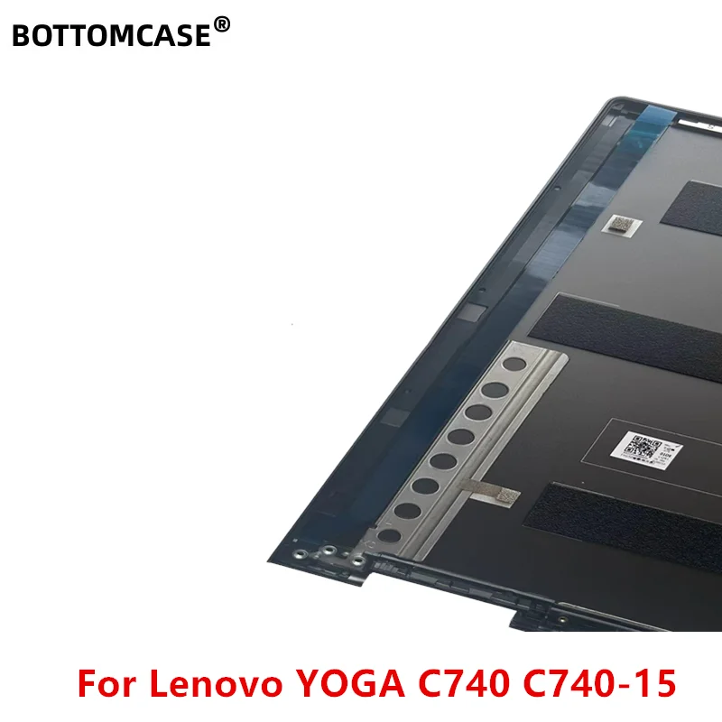 BOTTOMCASE gris nouveau pour Lenovo YOGA C740 écran C740-15 coque arrière ordinateur portable LCD couvercle supérieur A coque AM1FH000400 AM1FH000410