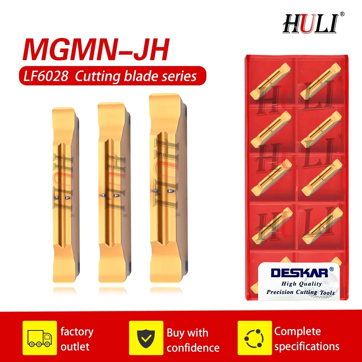 Lathe Machining Center Slotting Blades MGMN150-JH/200-JH/250-JH/300-JH/400-JH/500-JH LF6028 Suitable For Processing Steel Partss