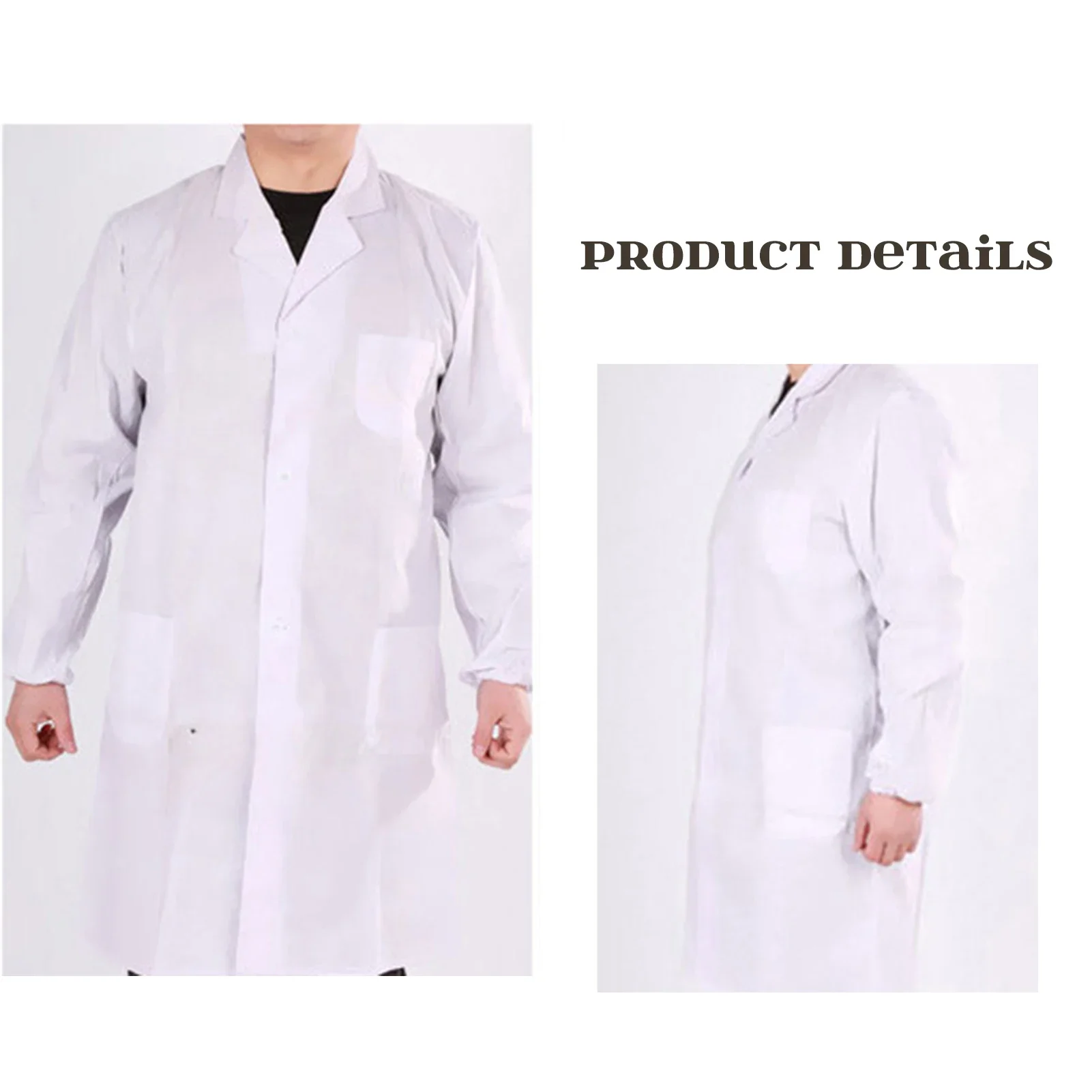 حديثا معطف المختبر الأبيض طبيب مستشفى عالم مدرسة فستان بتصميم حالم زي للطلاب البالغين 2026