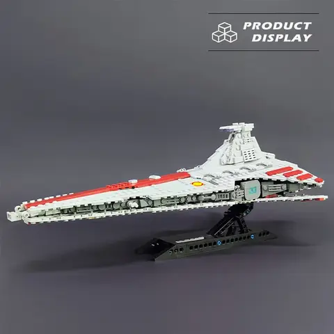 Planet War Astronave interstellare Combattimento Building Blocks Modello di film classico Set di montaggio Decorazioni per il desktop Puzzle Giocattolo Regalo per i bambini