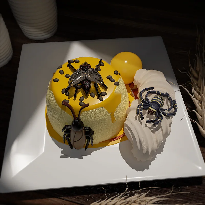 Simulation Insect Fondant Mold DIY Handmade Chocolate Cake Decoration Spider Centipede Scorpion Silicone Mold Resin Molds