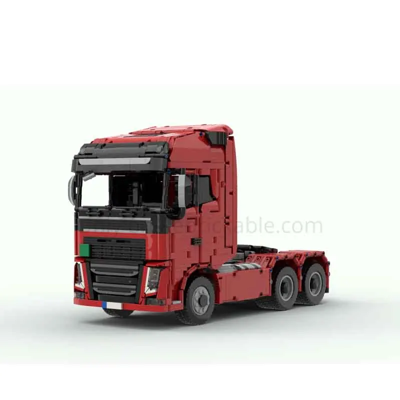MOC-221782 Camion da trasporto FH16-750 Camion 6X4 Building Block Modello 2636 Parti MOC Creativo Ragazzo Bambini Compleanno Building Block Giocattoli