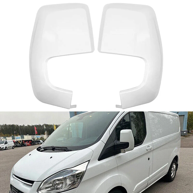 

Крышка зеркала на дверное крыло, стильная крышка зеркала, аксессуары, пластик для Ford Transit Custom V362 2012-2023 Tourneo Custom 2014-2023