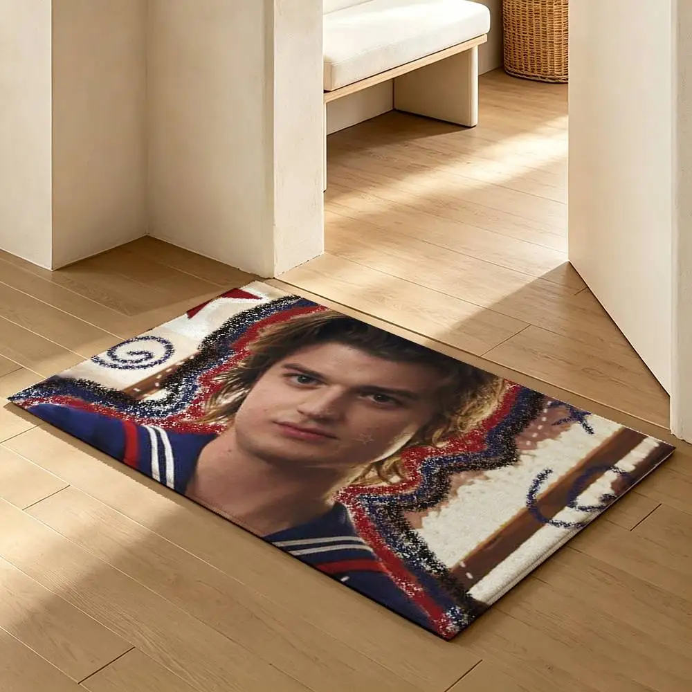 Djo Synth-pop J-Joe K-Keery  Soft Absorbent Decorative Floor Mat for Bathroom Entryway Living Room