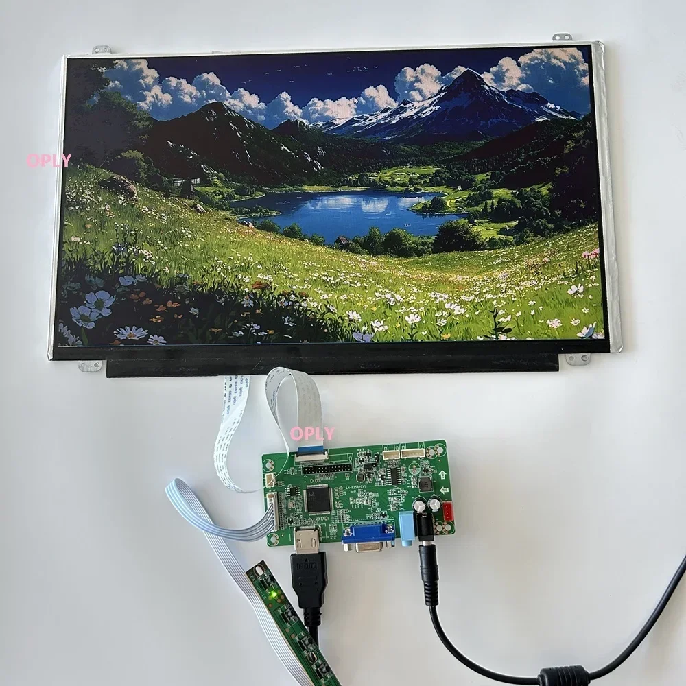 15.6 inch 1920X1080 IPS EDP Panel monitor 15.6” screen + Controller board VGA HDMI-compatible for PC PS X360 Laptop raspberry