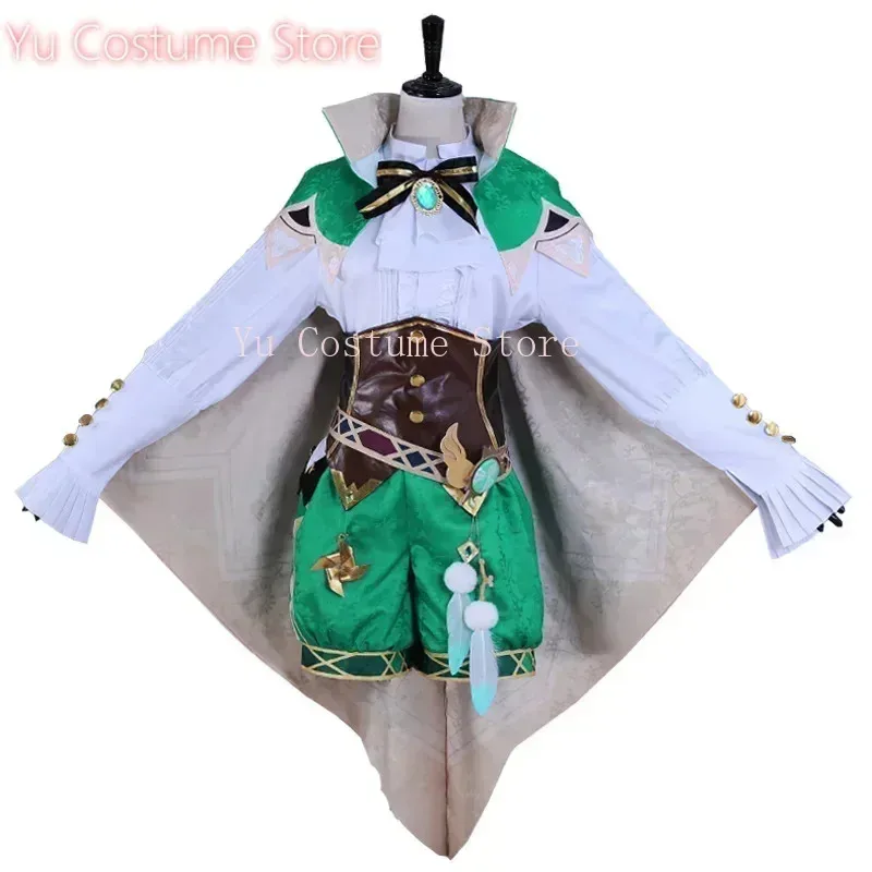 جينشين تأثير تأثيري حلي موحدة شعر مستعار Venti النمط الصيني أزياء الهالوين للنساء لعبة ويندي ويندي 5;c,8'z,6.k;s;3'v, #3