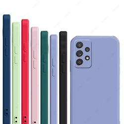 For Samsung Galaxy A33 5G Case Cover for Samsung Galaxy A33 5G A13 A23 A53 A73 A04 A14 A34 A54 Phone Shell Liquid Silicon Case