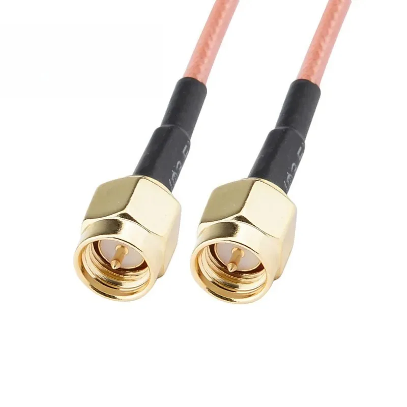

RG316 RF SMA Male to SMA Male Кабель в сборе Коаксиальный соединительный кабель с косичками 15 см 30 см 50 см 1 м Удлинитель Быстрая доставка