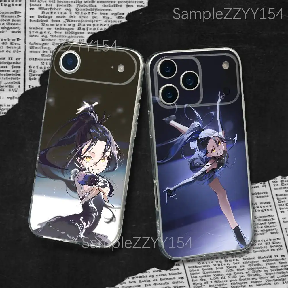 

M-Medalist Figure Skating Phone Case For iPhone 17,16,15,14,13,12,11 Pro,Max,Plus,X,XS,XR,SE4,E Mini Transparent Soft Cover