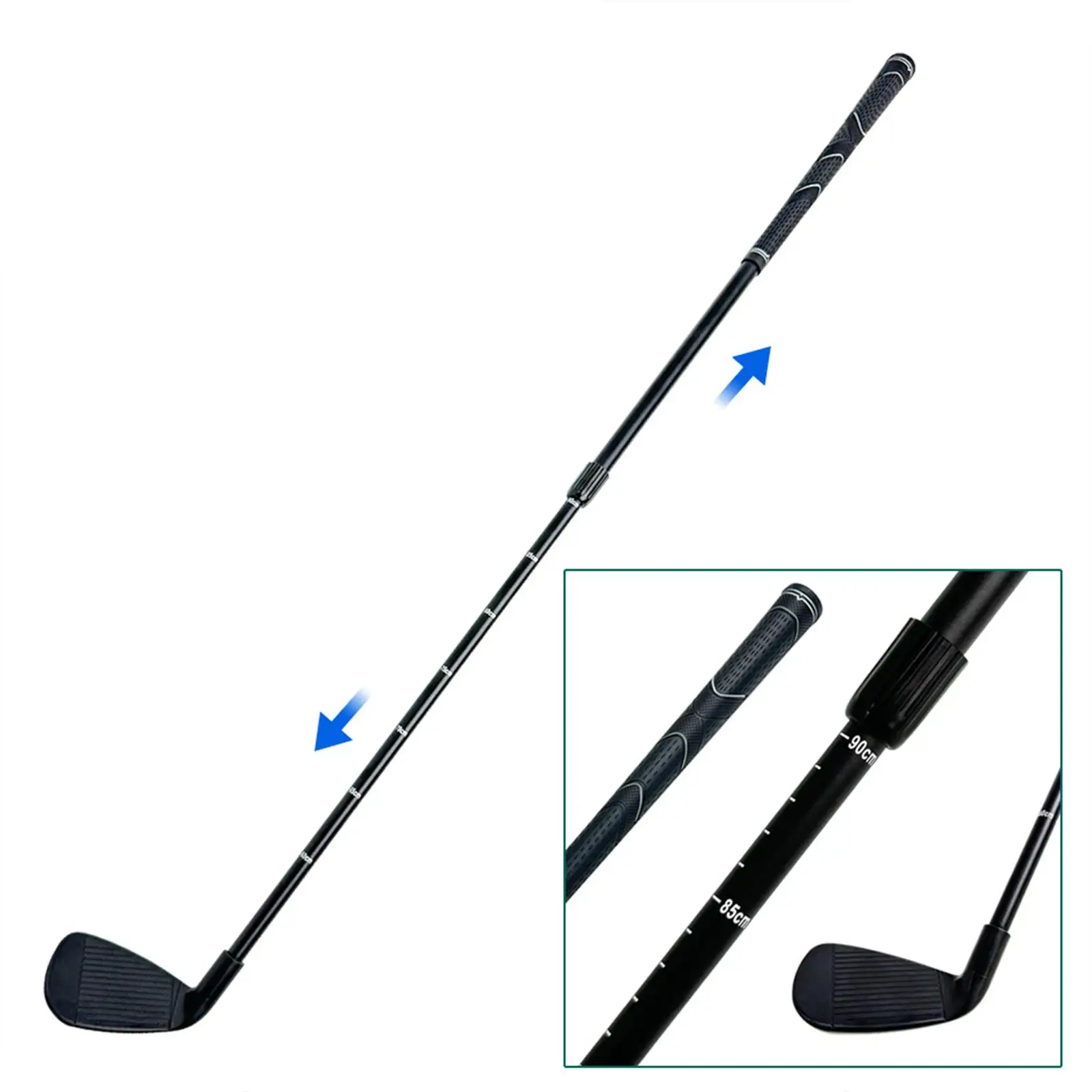 

Golf Chipper Wedge Club with Scale Adjustable Shaft Practice Equipment for Golfer Gift Sports