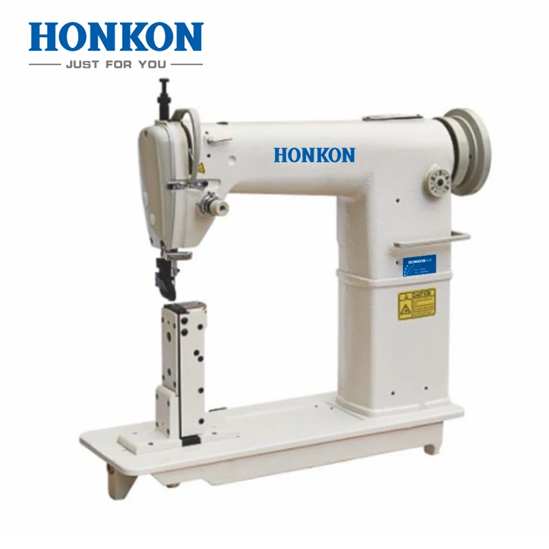 HONKON-810 Single Needle Double Needle Post-bed Sewing Machine 15mm Max. Sewing Thickness 110V/220V HONKON 246