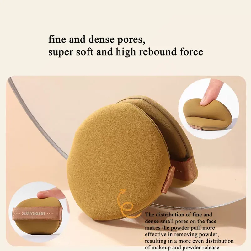 Yaozhi 10PCS Super Soft Cosmetics Puffs Makeup Blender Sponge For Liquid Foundation Loose Powder Contouring Applicator Tool