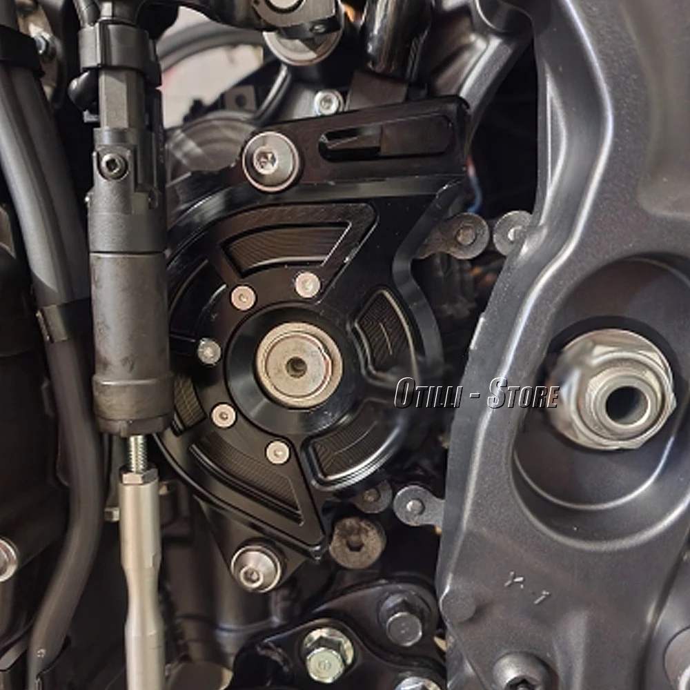 New XSR900 2022 2023 Motorcycle Front Chain Crankcase Sprocket Cover Protective Cover Accessories For Yamaha XSR 900 xsr900 - Image 3