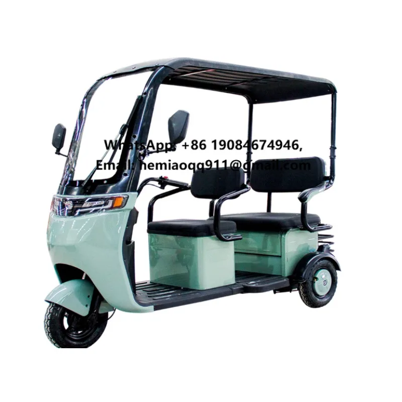 

Electric Three Wheels Electric Passenger Tricycle High Quality Trike 3 Wheel Tricycle