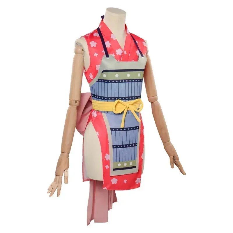 QQ 123New osdad anime 나미 의상 기모노 드레스 가발 정장 성인 여성 할로윈 카니발 코스프레 의상