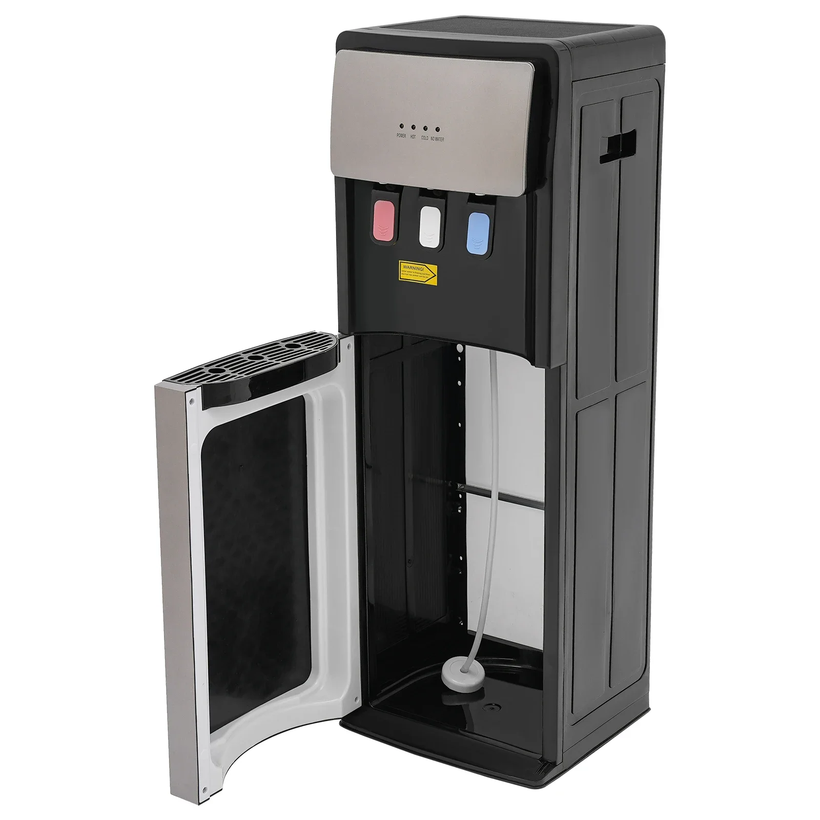 

Bottom Loading Water Cooler Dispenser, 3 Temperature Settings - Hot Cold & Room Water 5 Gallon Bottle with Water Collection Box