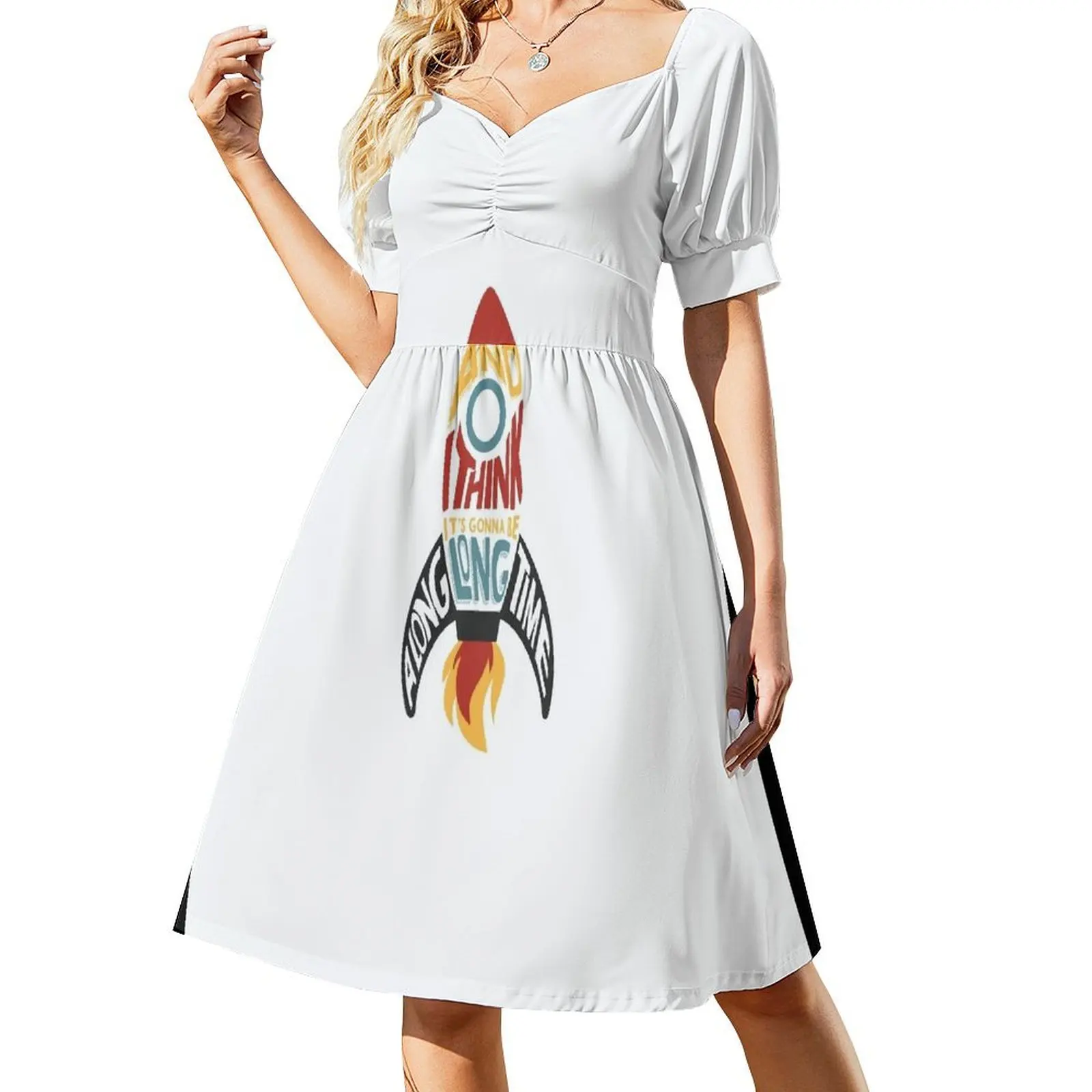 

rocketman calligram Dress Party dresses for women women's summer dress 2024