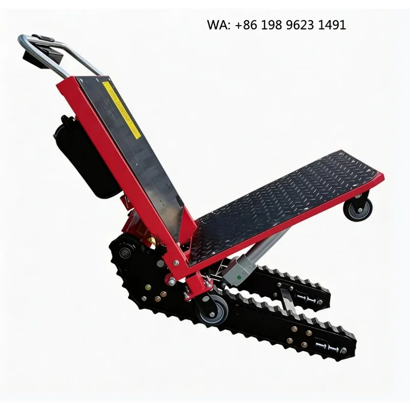 Silent‑Running  Stair Climber Hand Truck, 300kg Heavy‑Load Crawler Structure, Portable For Multi‑Floor ‑Goods Moving Work