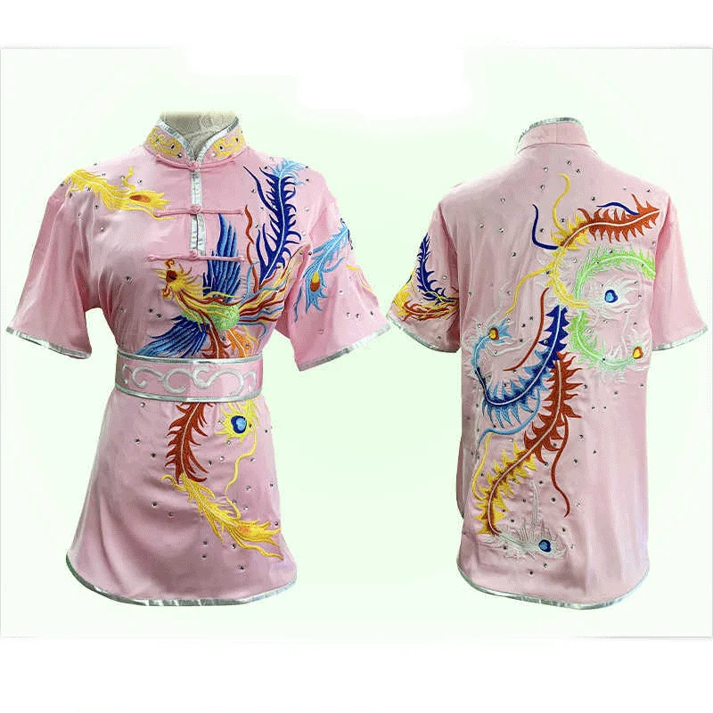 Han Cui high-end customized professional magnolia costume children's martial arts competition performance competition physical e