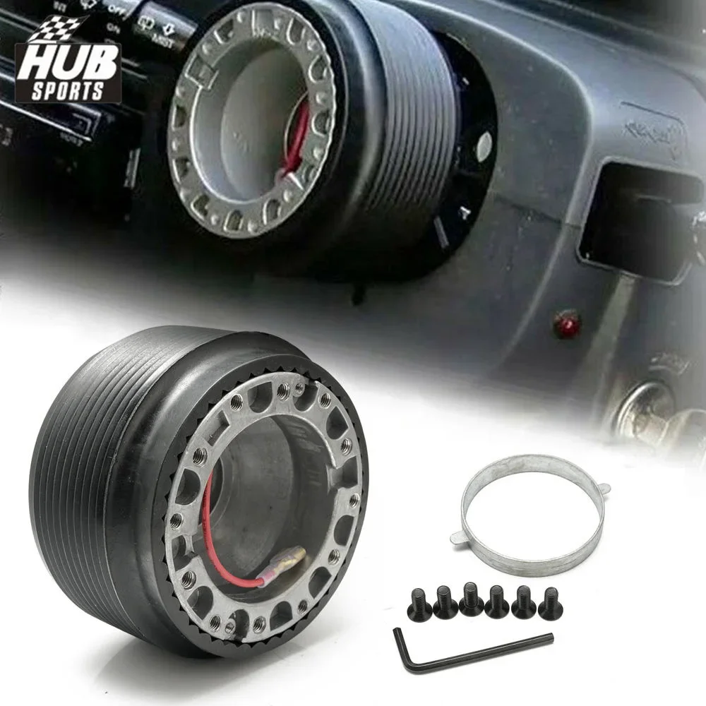 HUB sports 6 Bolt Hole Steering Wheel Hub Adapter Boss Kit For Nissan Daihatsu Suzuki Mazda Hyundai Kia etc.