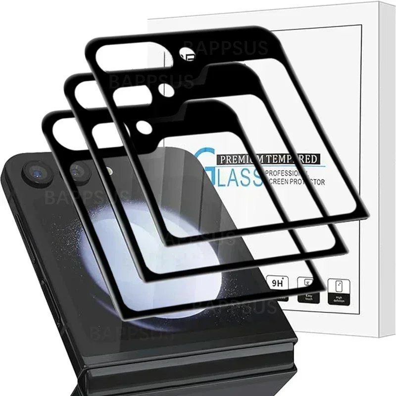 ฟิล์มป้องกันรอยกระจกหน้าจอ Flip5สำหรับ Samsung Galaxy Z Flip 5 ZFlip 5 5 5G ฟิล์มป้องกันรอยขีดข่วนสำหรับ ZFlip5