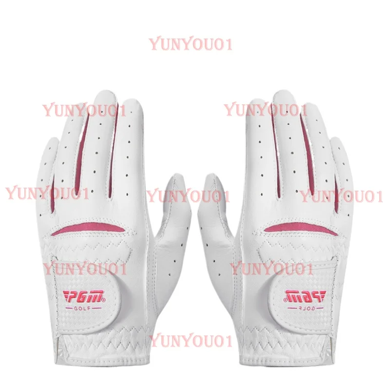 

PGM Детские износостойкие нескользящие кожаные дышащие перчатки для гольфа-подростков для мальчиков и девочек