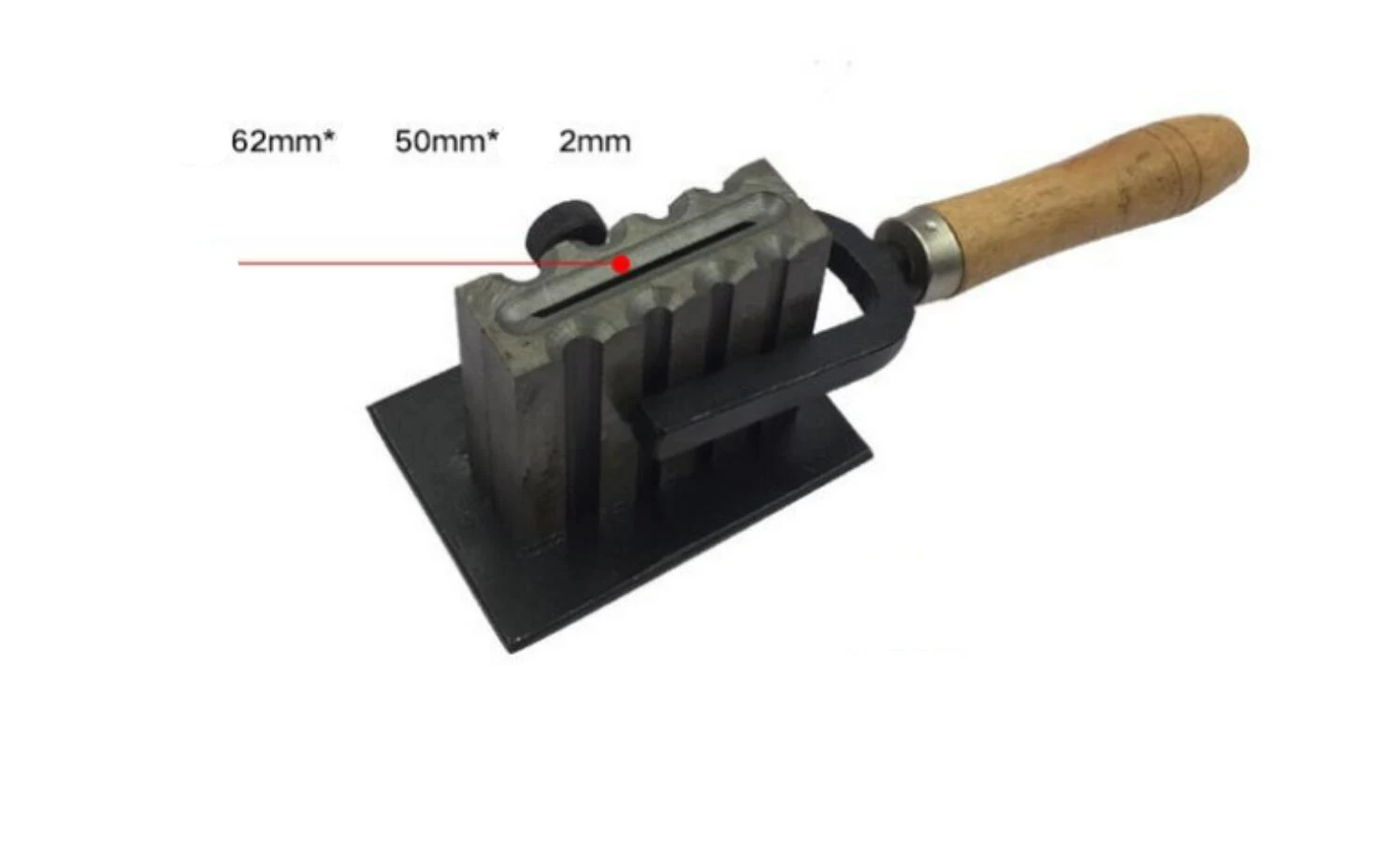 Imagem -02 - Long Bar Mold para Fundição de Metal Fusão e Refino de Tiras Fundição de Ingot Mold Tool