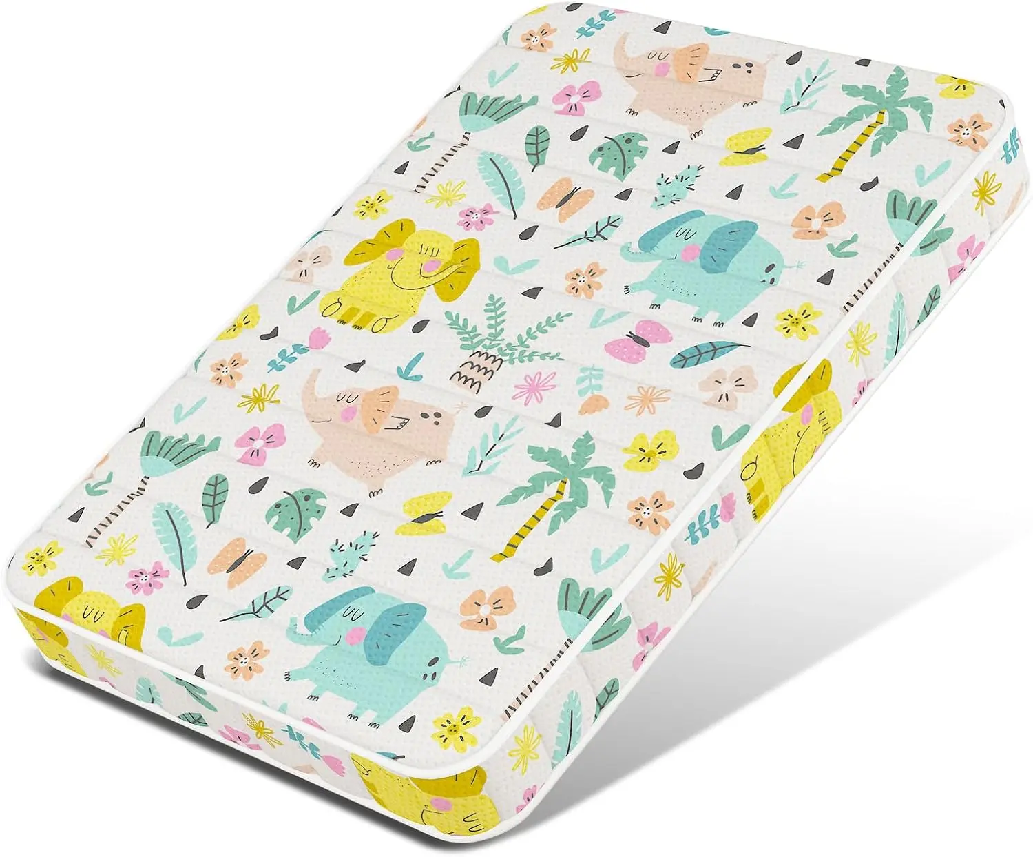 Colchón de 3 Pulgadas 38x26, Espuma de Alta Densidad con Refuerzo en los Bordes, Certificado CertiPUR-US y OEKO-TEX