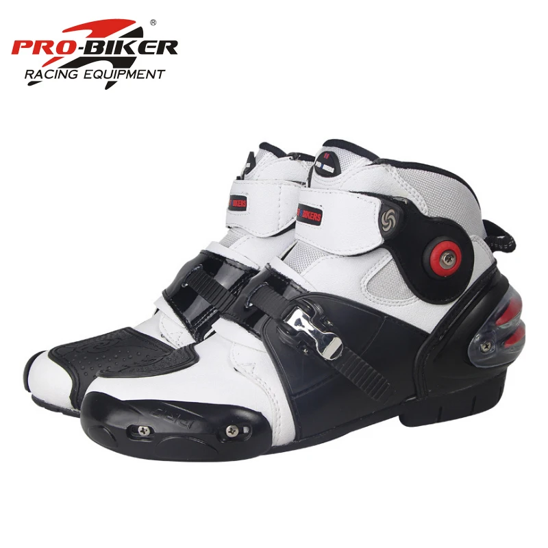 Riding Tribe motorcycle boots waterproof racing men motorbike moto motocross boots microfiber leather motorcycle protector shoes