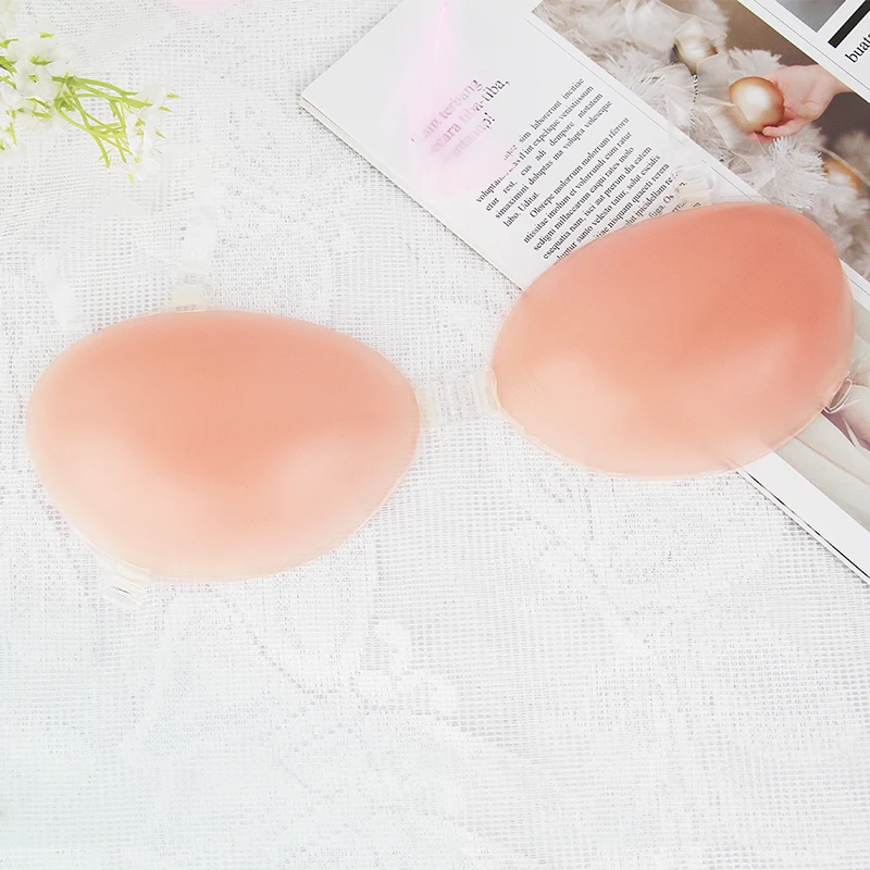 Silicone Bra Invisible Adhesive Strapless Backless Breast Enhancer Feminine False Breast Forms for Women