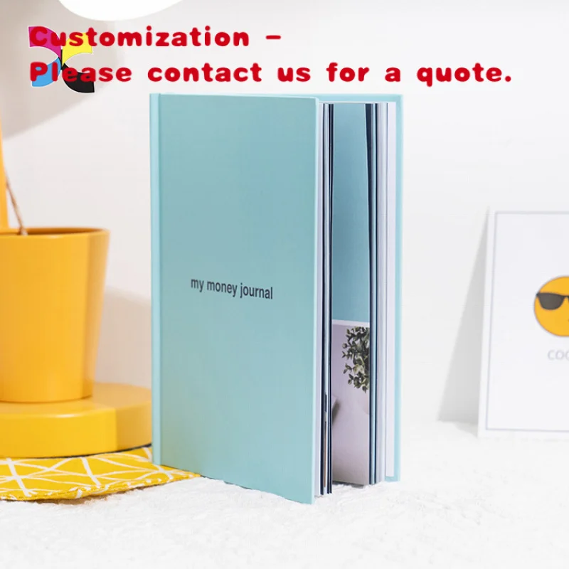 

custom.Custom Adhesive Journal Planner Sheet Sticker Cover Design Journal Print on Demand Journals