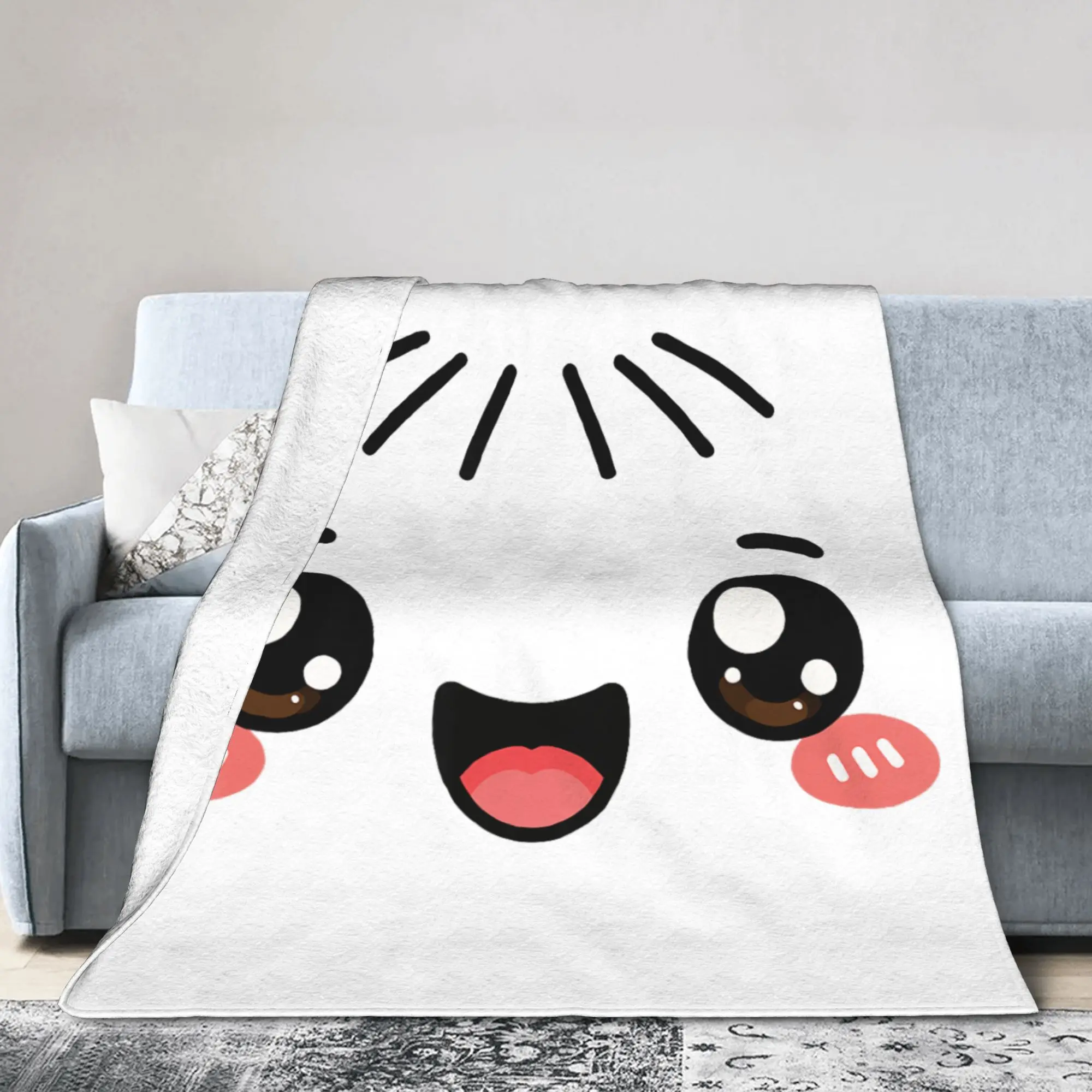 Squishy Dumpling Halloween Costume Blankets Funny Flannel Breathable Bedding Throw Blanket Lounge All Season Outdoor Ultra-Soft
