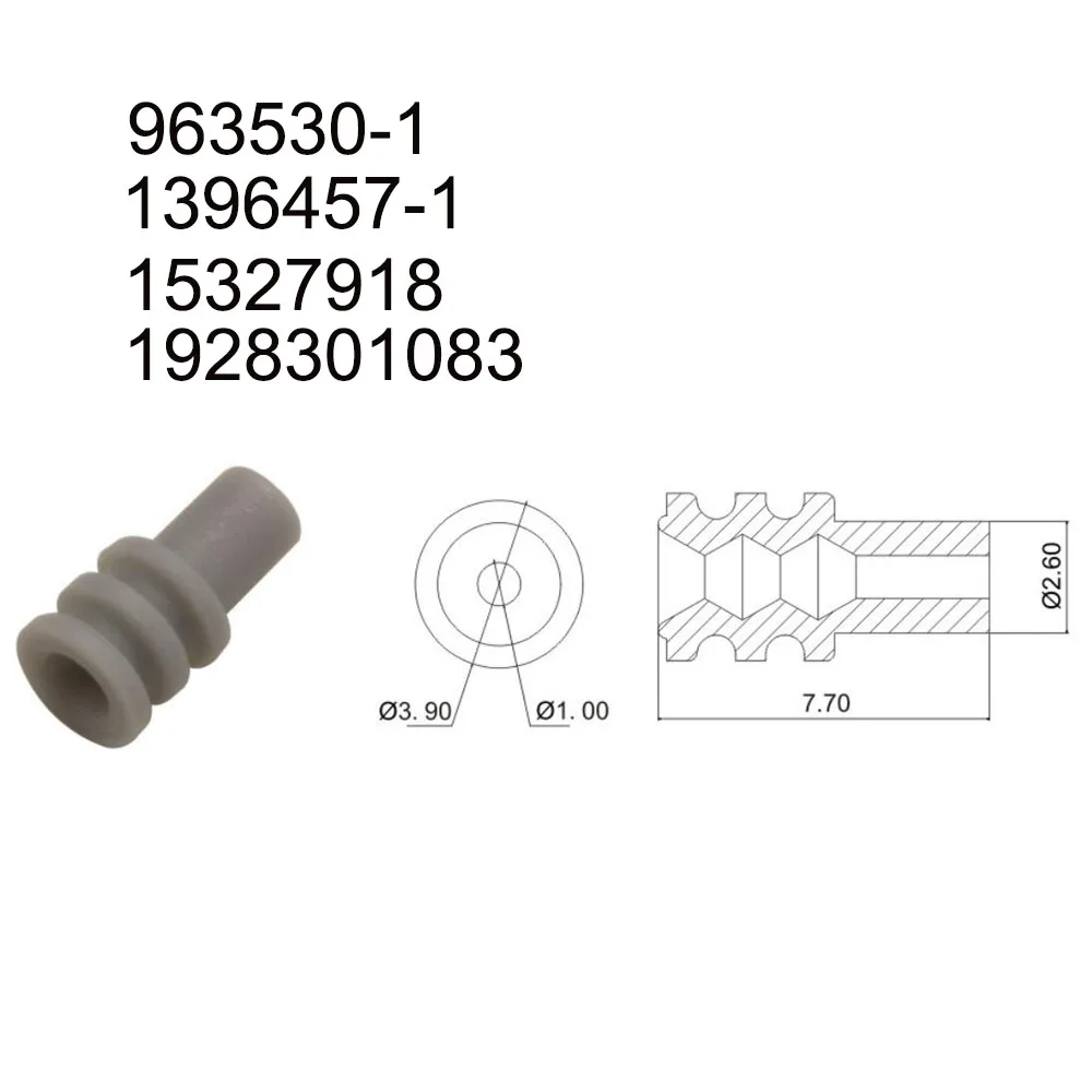 5000PCS 963530-1 1396457-1 15327918  New energy auto seal rubber automotive Waterproof connector terminal plug pin socket